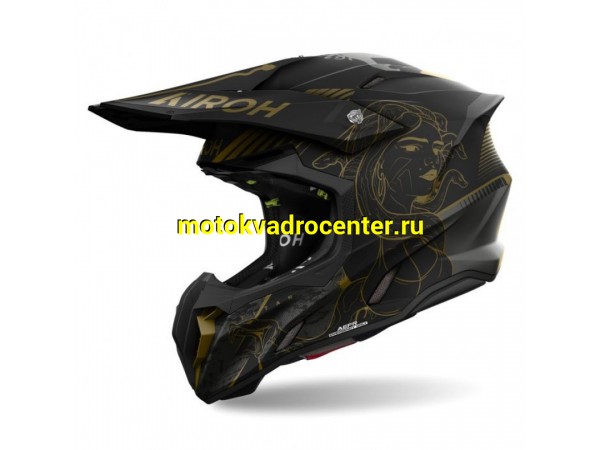 Купить  Шлем Кросс AIROH TWIST 3.0 TITAN MATTE BLACK (XXL) (шт) (AIM TW3TIT35-XXL купить с доставкой по Москве и России, цена, технические характеристики, комплектация фото  - motoserp.ru