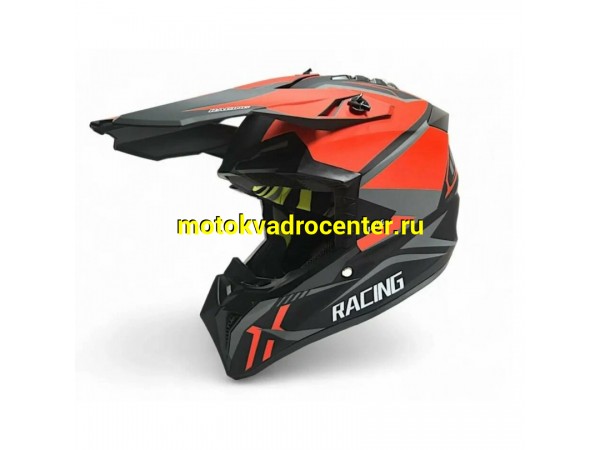 Купить  Шлем Кросс MOTAX 127 Matt Black/Red (G25) (M) (шт) (MOTAX купить с доставкой по Москве и России, цена, технические характеристики, комплектация фото  - motoserp.ru