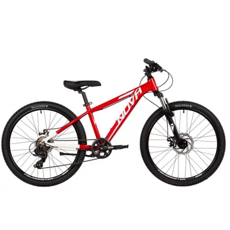 Купить  24" NOVATRACK EXTREME красный (13") (НОВАТРЕК ЭКСТРИМ) 24"; 7ск; рама-алюм; тормоз-Disk (шт) (ART купить с доставкой по Москве и России, цена, технические характеристики, комплектация фото  - motoserp.ru