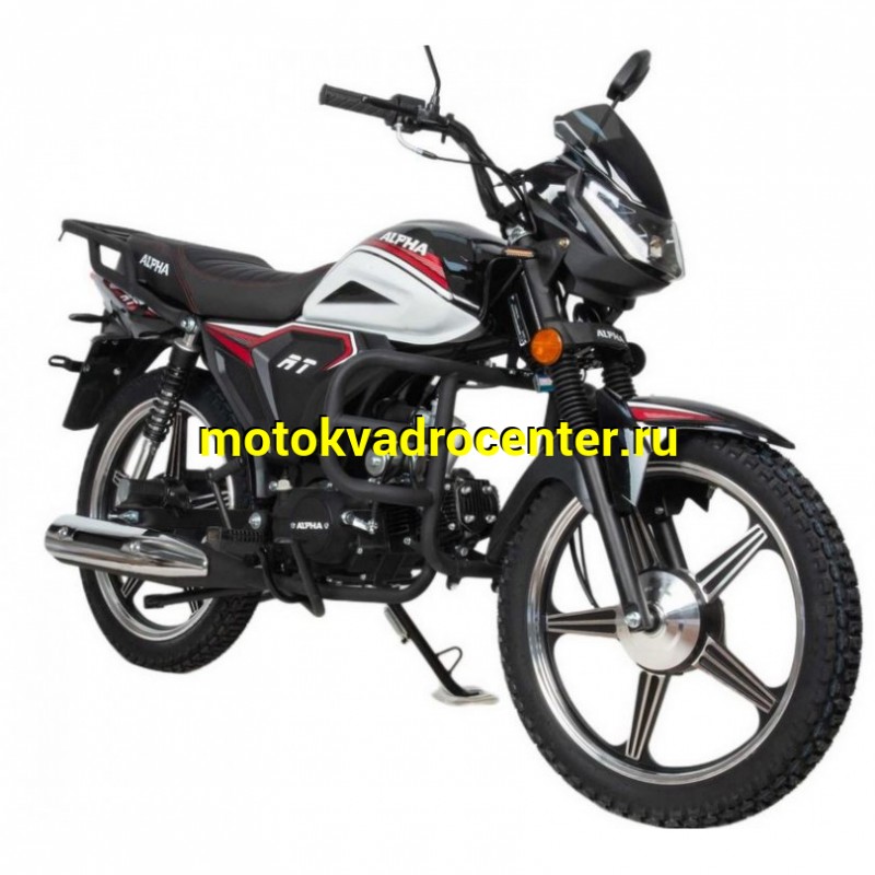 Купить  Мопед Motoland Альфа RT 11 50сс чёрный (A) 18/18" (шт) (ML 21924 (ФОТО купить с доставкой по Москве и России, цена, технические характеристики, комплектация фото  - motoserp.ru
