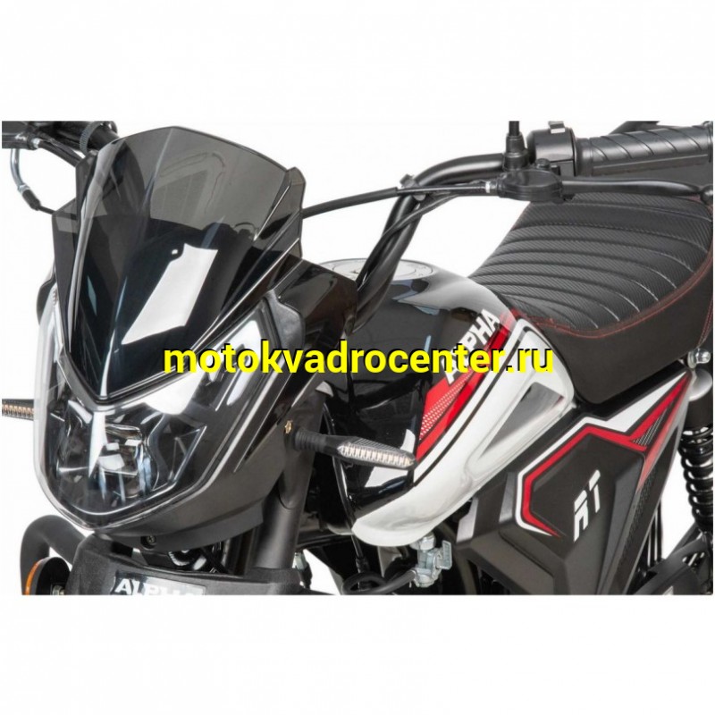 Купить  Мопед Motoland Альфа RT 11 50сс чёрный (A) 18/18" (шт) (ML 21924 (ФОТО купить с доставкой по Москве и России, цена, технические характеристики, комплектация фото  - motoserp.ru