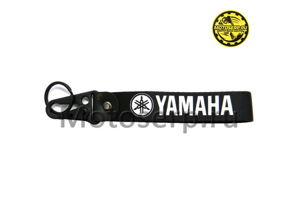 Купить  Брелок тканевый  "Yamaha Black" с карабином (шт) (ANKON 028576 купить с доставкой по Москве и России, цена, технические характеристики, комплектация фото  - motoserp.ru