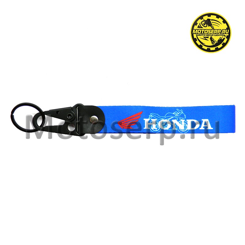 Купить  Брелок тканевый  "Honda Blue" с карабином (шт) (ANKON 028583 купить с доставкой по Москве и России, цена, технические характеристики, комплектация фото  - motoserp.ru