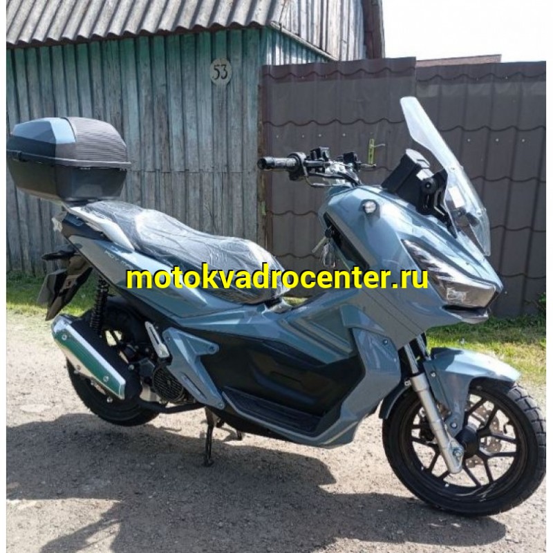 Купить  Скутер SPRMOTORS ADV MAX T4-50L карбюратор, с одним кофром 14/13" (шт) 01700 (SPR купить с доставкой по Москве и России, цена, технические характеристики, комплектация фото  - motoserp.ru