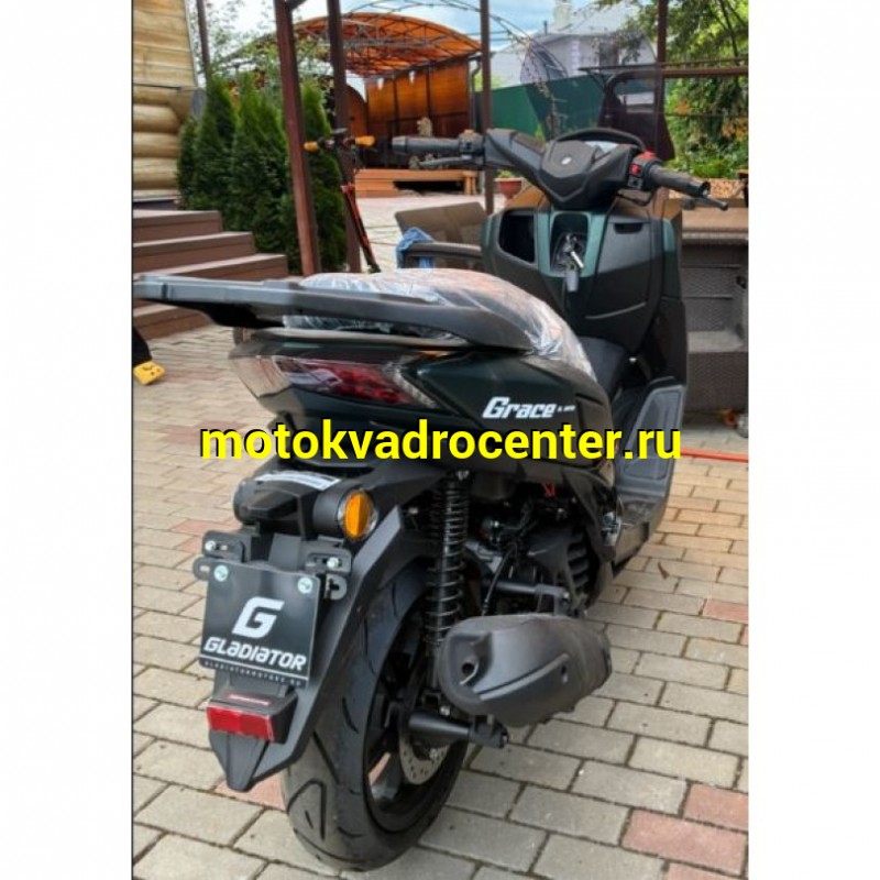 Купить  Скутер Gladiator GRACE 13/13", 50сс, Комбибрейк, диск/диск (шт) 01700 купить с доставкой по Москве и России, цена, технические характеристики, комплектация фото  - motoserp.ru