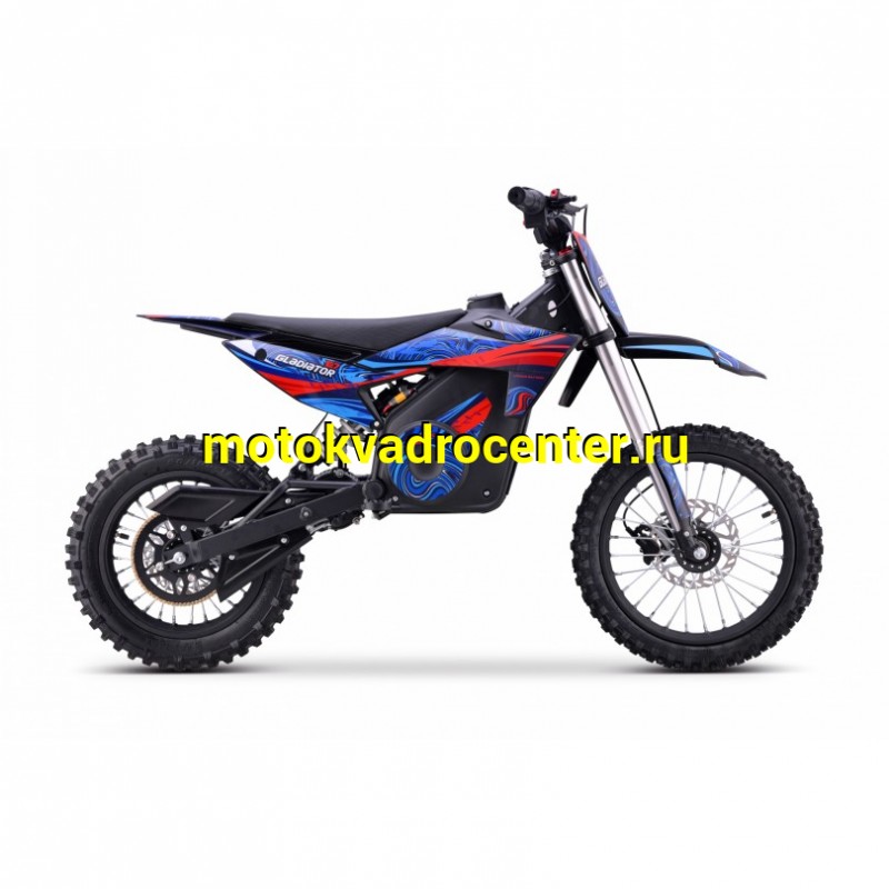 Купить  Электрокомплект GLADIATOR E7 2000 Ват, 48V 15.6Ah, колеса перед 14"/заднее 12", два аморт.,тормоза гидр.Disk (шт) купить с доставкой по Москве и России, цена, технические характеристики, комплектация фото  - motoserp.ru