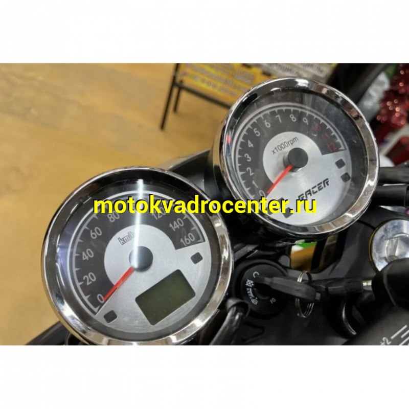 Купить  Мотоцикл RACER RC300-GY8H Triumph Чёрный (Рейсер Триумф) Кафе-рейсер 300cc, 170FMN 25лс, 4Т; 17"; 5 пер, диск торм, (шт)(ФОТО купить с доставкой по Москве и России, цена, технические характеристики, комплектация фото  - motoserp.ru