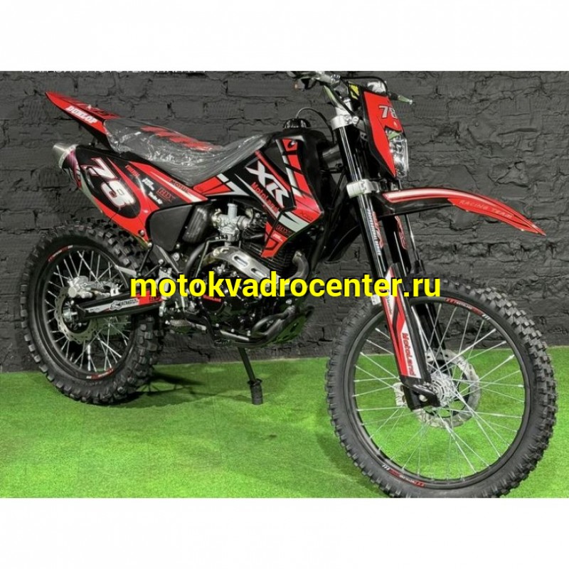 Купить  Мотоцикл Кросс/Эндуро Motoland XR300 LITE (175FMM) с ПТС красный (шт) (ML (ФОТО купить с доставкой по Москве и России, цена, технические характеристики, комплектация фото  - motoserp.ru