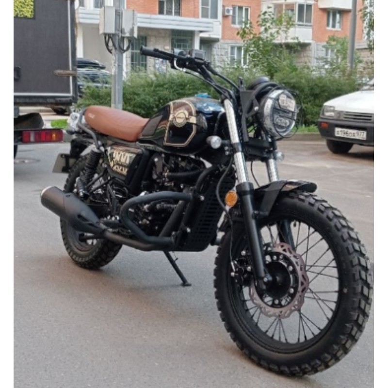 Купить  Мотоцикл ROLIZ WALKER NB300 Черный, (ЭПТС) 300cc, 174MN, 4.10-18"/120/90-17" (шт) (Roliz купить с доставкой по Москве и России, цена, технические характеристики, комплектация фото  - motoserp.ru
