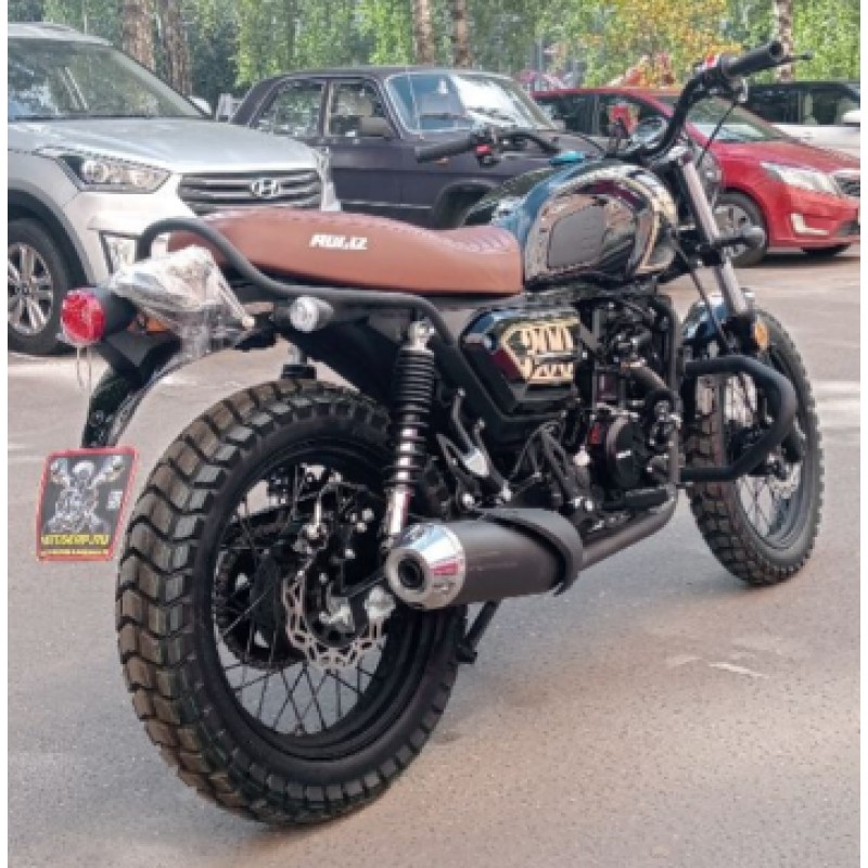 Купить  Мотоцикл ROLIZ WALKER NB300 Черный, (ЭПТС) 300cc, 174MN, 4.10-18"/120/90-17" (шт) (Roliz купить с доставкой по Москве и России, цена, технические характеристики, комплектация фото  - motoserp.ru
