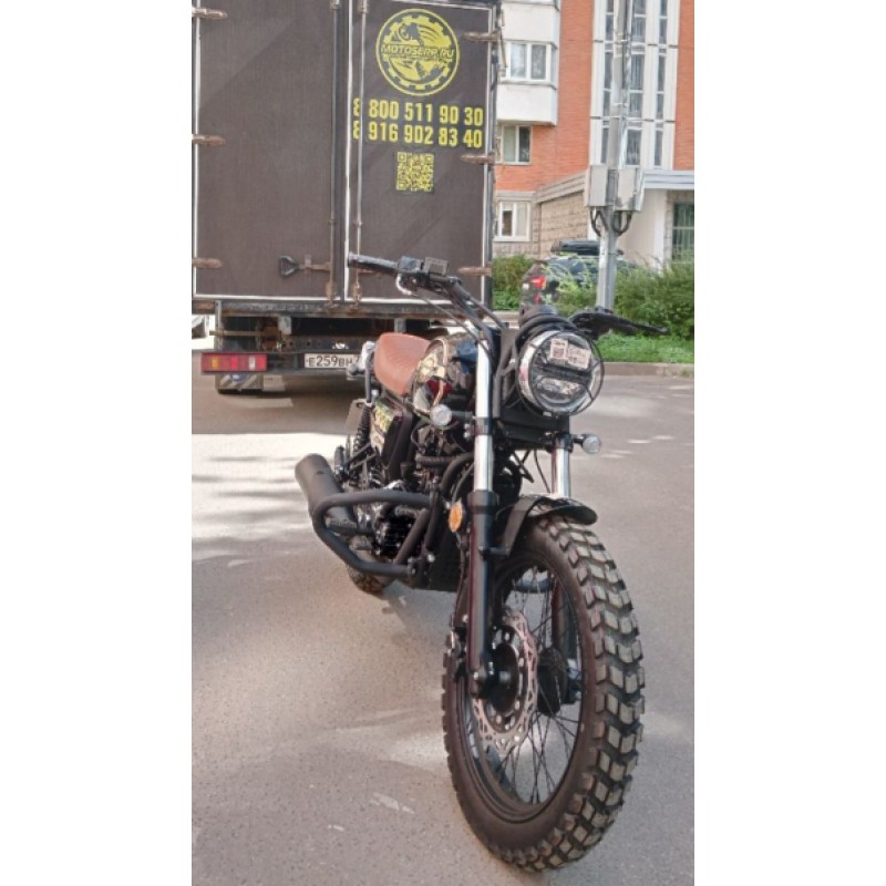 Купить  Мотоцикл ROLIZ WALKER NB300 Черный, (ЭПТС) 300cc, 174MN, 4.10-18"/120/90-17" (шт) (Roliz купить с доставкой по Москве и России, цена, технические характеристики, комплектация фото  - motoserp.ru