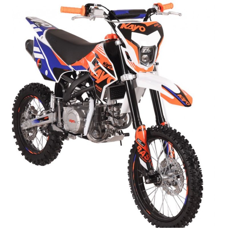 Купить  Питбайк KAYO Basic YX140EM 17/14 KRZ (механ. сцепл., эл. стартер) 2026 г (шт) (SM купить с доставкой по Москве и России, цена, технические характеристики, комплектация фото  - motoserp.ru