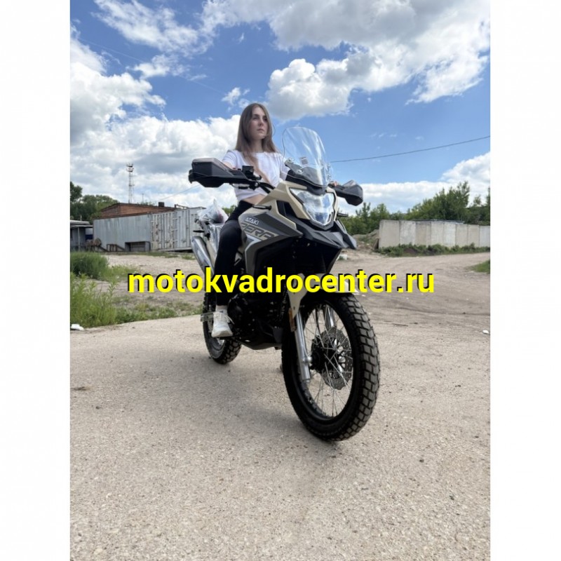 Купить  Мотоцикл внедорожный ATAKI CARRERA 300 (4T PR300) ПТС 19/17 (2025г.) Сахара(Песочный) Тур-эндуро ЗА КОФРЫ +41950р. без дуг. (шт) (SM  купить с доставкой по Москве и России, цена, технические характеристики, комплектация фото  - motoserp.ru