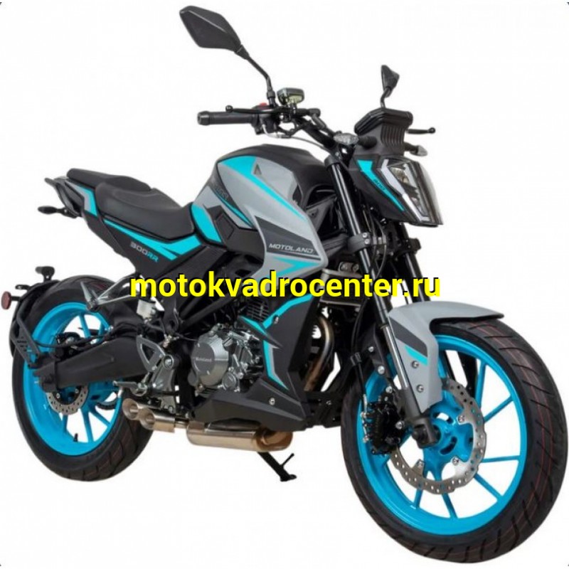 Купить  Мотоцикл Motoland NK 300 синий 17/17,  Диск/Диск, масл. радиатор.  (шт)  (ФОТО купить с доставкой по Москве и России, цена, технические характеристики, комплектация фото  - motoserp.ru