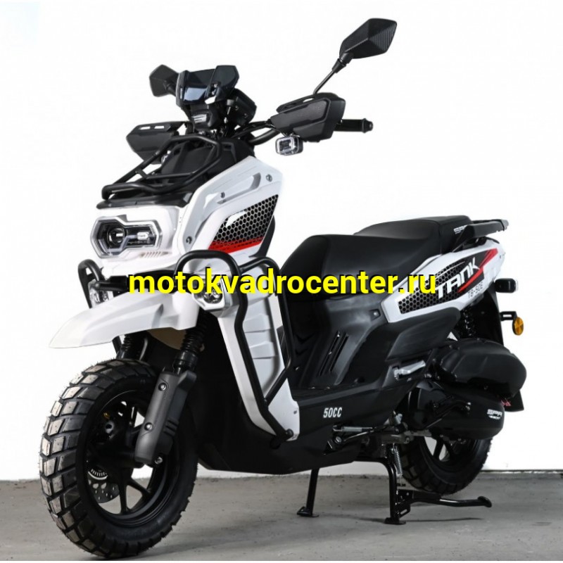 Купить  Скутер SPRMOTORS Tank Restyling T8-50E (LED фара) (шт)  (SPR купить с доставкой по Москве и России, цена, технические характеристики, комплектация фото  - motoserp.ru
