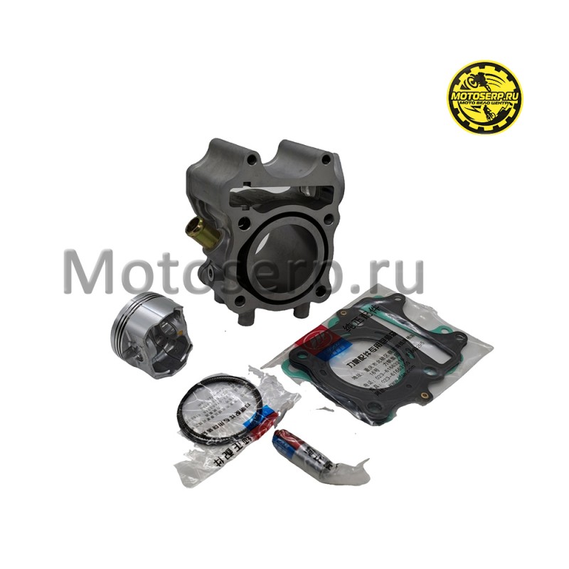 Купить  ЦПГ, поршневая группа 157QMJ  150cc (D57.4; p-14 (шпиль 74x62мм межосев) VMC MAX RS (N)(шт) (Vento 25435	(ФОТО купить с доставкой по Москве и России, цена, технические характеристики, комплектация фото  - motoserp.ru