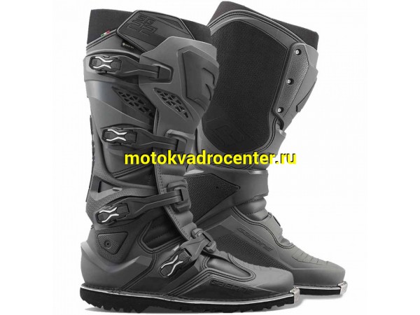 Купить  Мотоботы кросс. GAERNE SG-22 GORE-TEX ENDURO (защ. голени), черный/серый р-р 43" (Ч/З) (пар) (GAERNE 2263-017 купить с доставкой по Москве и России, цена, технические характеристики, комплектация фото  - motoserp.ru