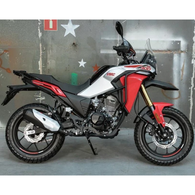 Купить  Мотоцикл внедорожный VMC Rally 300 (Тур-Эндуро) репл KTM Adventure 390, ЭПТС, 300cc, двиг. Rato RW175FVN 4х клап, 17"/17" (шт) (VMC (фото купить с доставкой по Москве и России, цена, технические характеристики, комплектация фото  - motoserp.ru