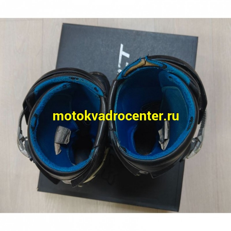 Купить  Мотоботы кросс. Fox Instinct Black/White 10; р-р 42" (модель 2020г) Б/У  (пар) (Fox Н66543 купить с доставкой по Москве и России, цена, технические характеристики, комплектация фото  - motoserp.ru