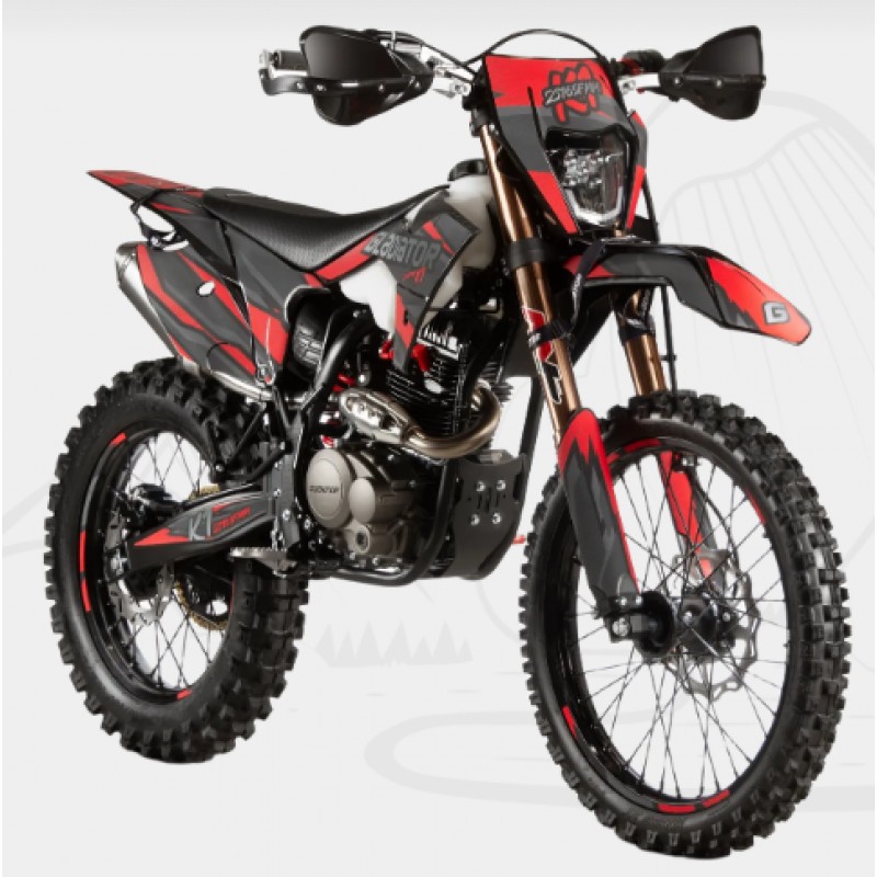 Купить  Мотоцикл Кросс/Эндуро Gladiator K1, 250cc, 165FMM, 21/18", диск/диск (шт)  купить с доставкой по Москве и России, цена, технические характеристики, комплектация фото  - motoserp.ru