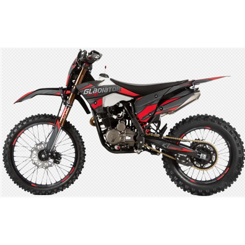 Купить  Мотоцикл Кросс/Эндуро Gladiator K1, 250cc, 165FMM, 21/18", диск/диск (шт)  купить с доставкой по Москве и России, цена, технические характеристики, комплектация фото  - motoserp.ru