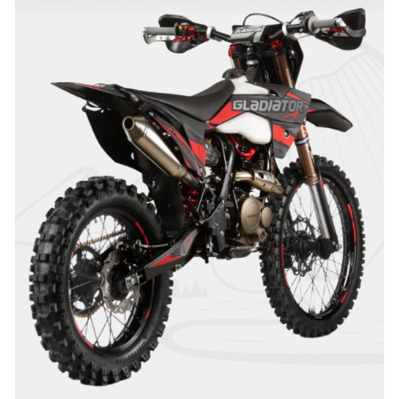 Купить  Мотоцикл Кросс/Эндуро Gladiator K1, 250cc, 165FMM, 21/18", диск/диск (шт)  купить с доставкой по Москве и России, цена, технические характеристики, комплектация фото  - motoserp.ru