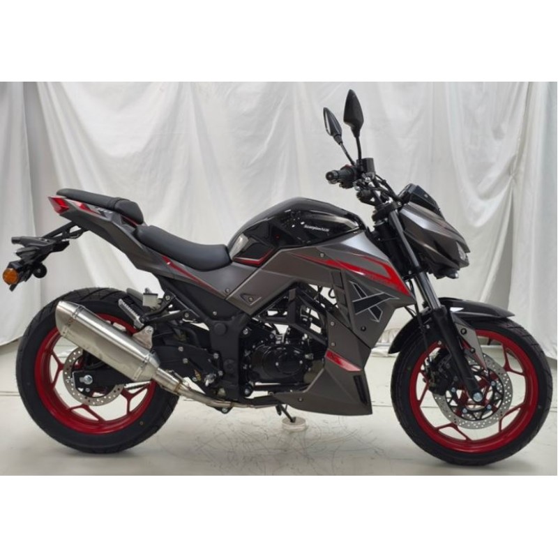Купить  Мопед YAMASAKI SCORPION NS EFI + ЦПГ 2026г. ЧЕРНЫЙ/КРАСНЫЙ; 4Т; 50cc; 17"литые; 4пер, эл. старт; ИНЖЕКТОР (шт) 01250 купить с доставкой по Москве и России, цена, технические характеристики, комплектация фото  - motoserp.ru