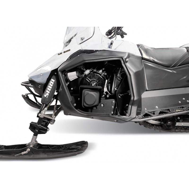 Купить  Снегоход IRBIS SK600 GEN1, 620сс 4т, с ПСМ, возд.охл.,диск.,карбюратор, подогрев ручек руля и курка газа. (шт) купить с доставкой по Москве и России, цена, технические характеристики, комплектация фото  - motoserp.ru