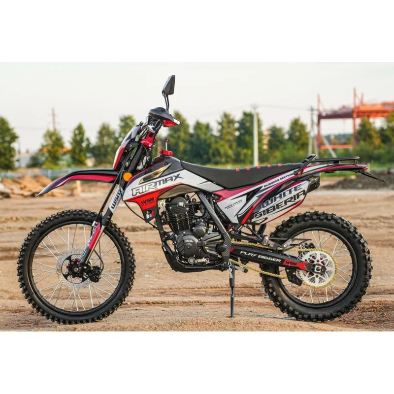 Купить  Мотоцикл Кросс/Эндуро WHITE SIBERIA AIR MAX 300сс ,175FMM, 4т, 21/18" (шт) (SIBERIA купить с доставкой по Москве и России, цена, технические характеристики, комплектация фото  - motoserp.ru