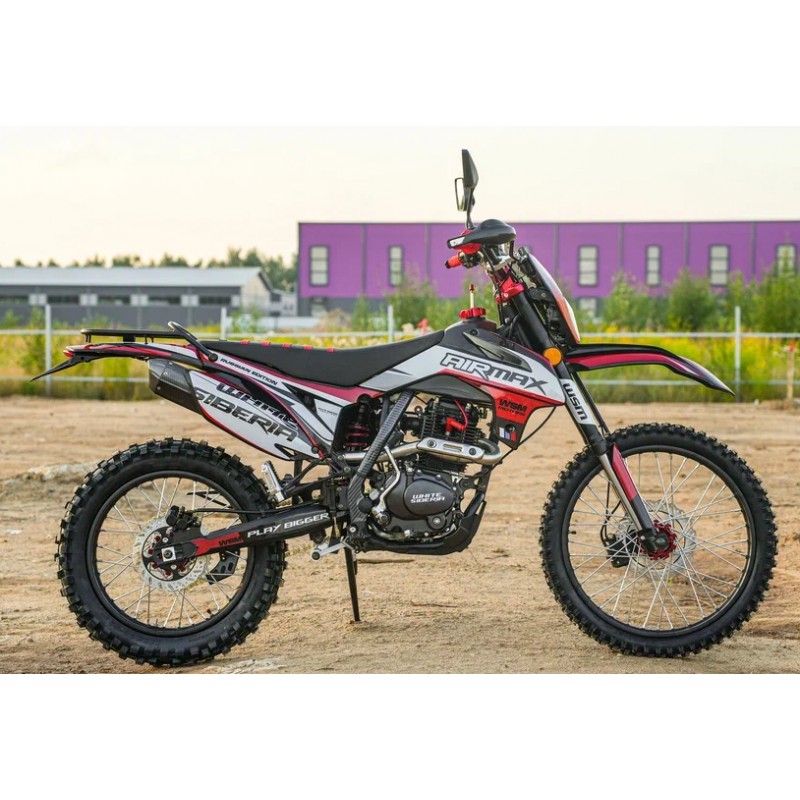 Купить  Мотоцикл Кросс/Эндуро WHITE SIBERIA AIR MAX 300сс ,175FMM, 4т, 21/18" (шт) (SIBERIA купить с доставкой по Москве и России, цена, технические характеристики, комплектация фото  - motoserp.ru