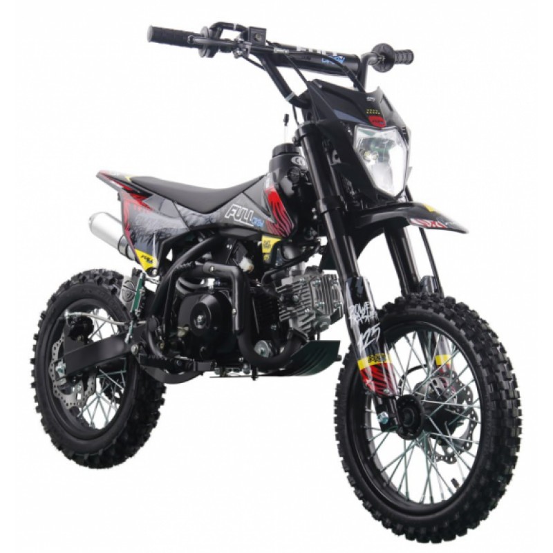 Купить  Питбайк HASKY FullCrew Power Trasher 125cc 14/12 (п/автомат эл.стартер) (шт) (HASKY (ФОТО купить с доставкой по Москве и России, цена, технические характеристики, комплектация фото  - motoserp.ru