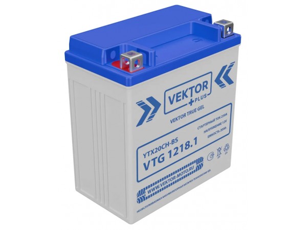 Купить  Аккумулятор 12в 18а (150х86х161) YTX20CH-BS Vektor (шт) (VT 1218.1 купить с доставкой по Москве и России, цена, технические характеристики, комплектация фото  - motoserp.ru