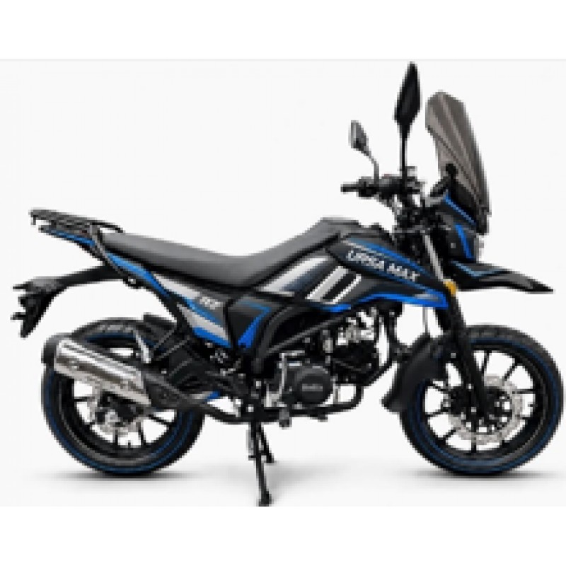 Купить  Мопед ROLIZ Альфа URSA MAX Genuine 150 EFI 17"/17", 4Т, инжектор, диск/диск, мотард (шт)  купить с доставкой по Москве и России, цена, технические характеристики, комплектация фото  - motoserp.ru