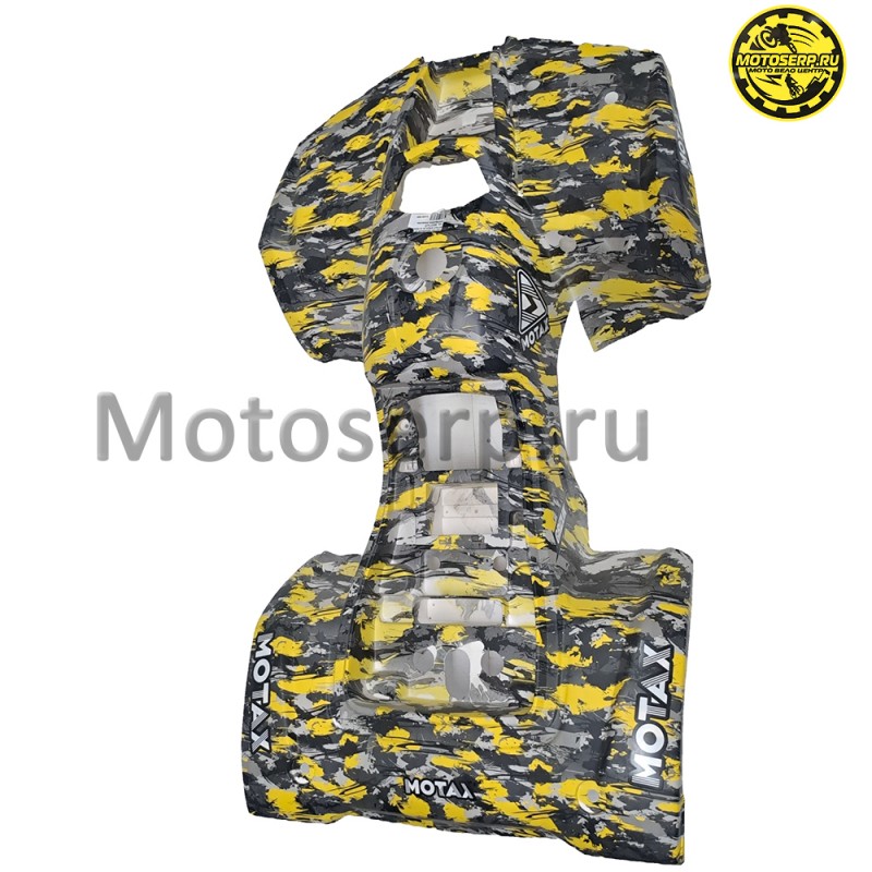 Купить  Пластик основной ATV MOTAX GRIZLIK E1500W и др. ЖЕЛТЫЙ КАМУФЛЯЖ (пластик кузова, корпусной) (шт) (Motax (0 купить с доставкой по Москве и России, цена, технические характеристики, комплектация фото  - motoserp.ru