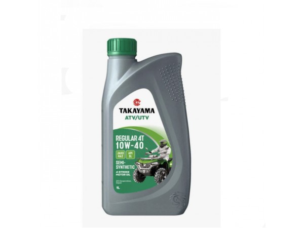 Купить  Масло Takayama Mototec ATV/UTV Regular 10W40 4 такт п/синт.1л (шт)  (Takayama 6056115 купить с доставкой по Москве и России, цена, технические характеристики, комплектация фото  - motoserp.ru
