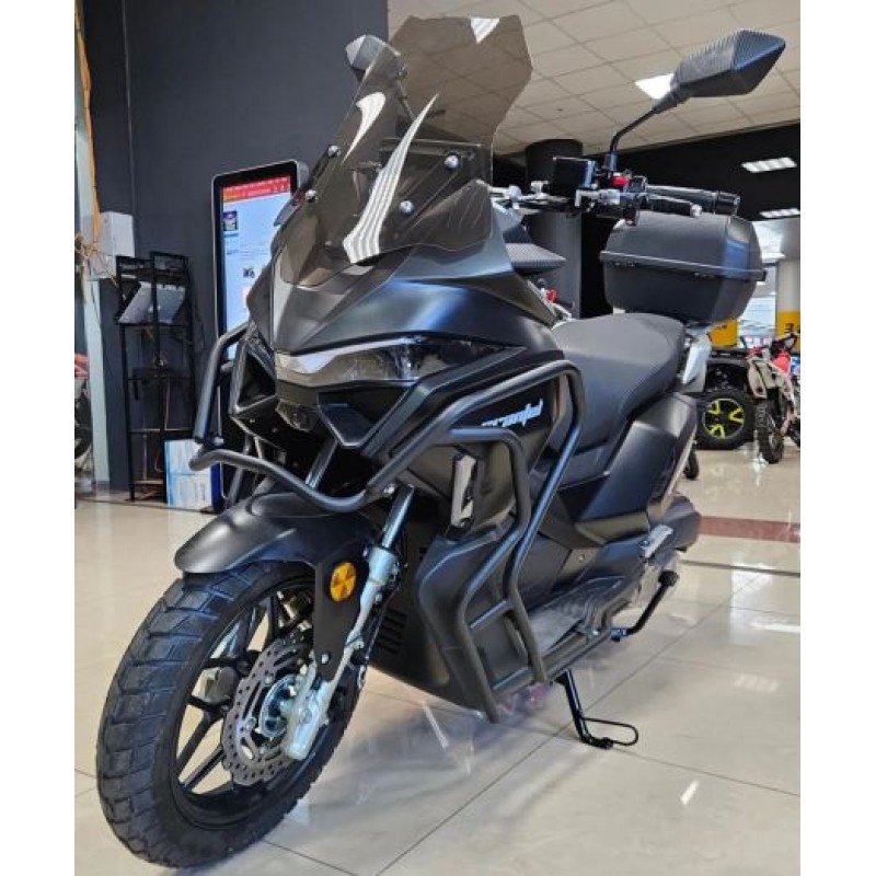 Купить  Скутер Grantel EFI 50сс 13/13" ИНЖЕКТОР, кофр, дуги (шт) 01800 (Igr купить с доставкой по Москве и России, цена, технические характеристики, комплектация фото  - motoserp.ru