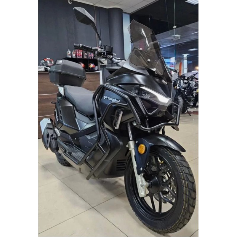 Купить  Скутер Grantel EFI 50сс 13/13" ИНЖЕКТОР, кофр, дуги (шт) 01800 (Igr купить с доставкой по Москве и России, цена, технические характеристики, комплектация фото  - motoserp.ru