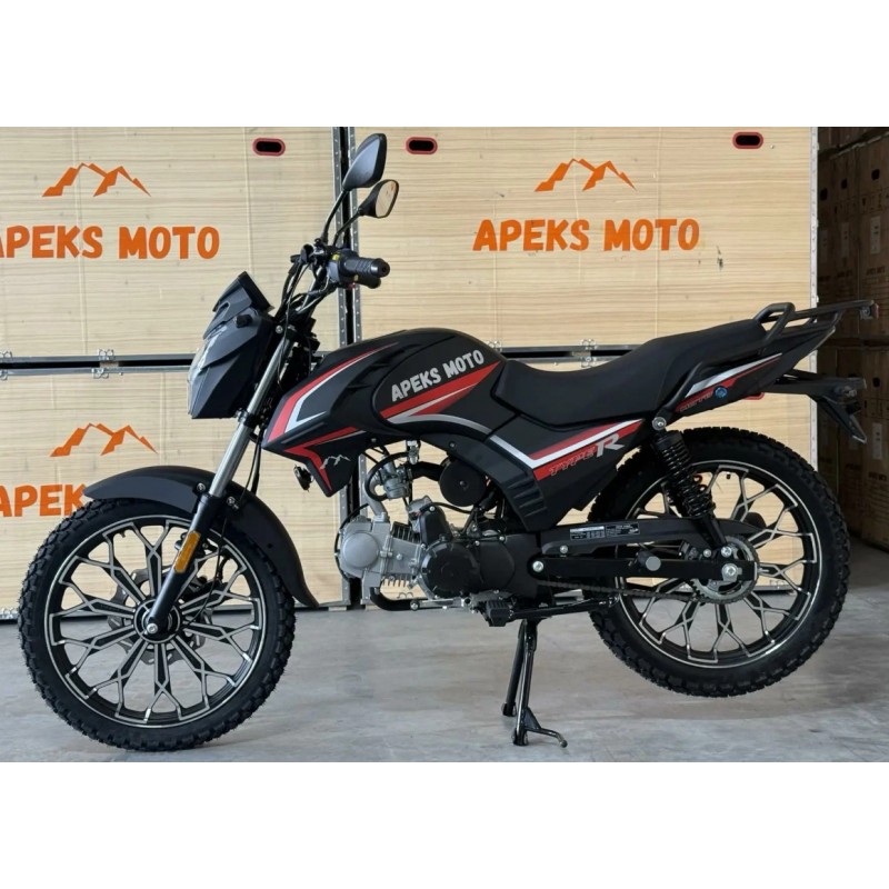 Купить  Мопед APEKS TYPE R, 4т.,50cc, колеса 18"/18"; 4пер., эл. старт/кик. (шт) (01250  купить с доставкой по Москве и России, цена, технические характеристики, комплектация фото  - motoserp.ru