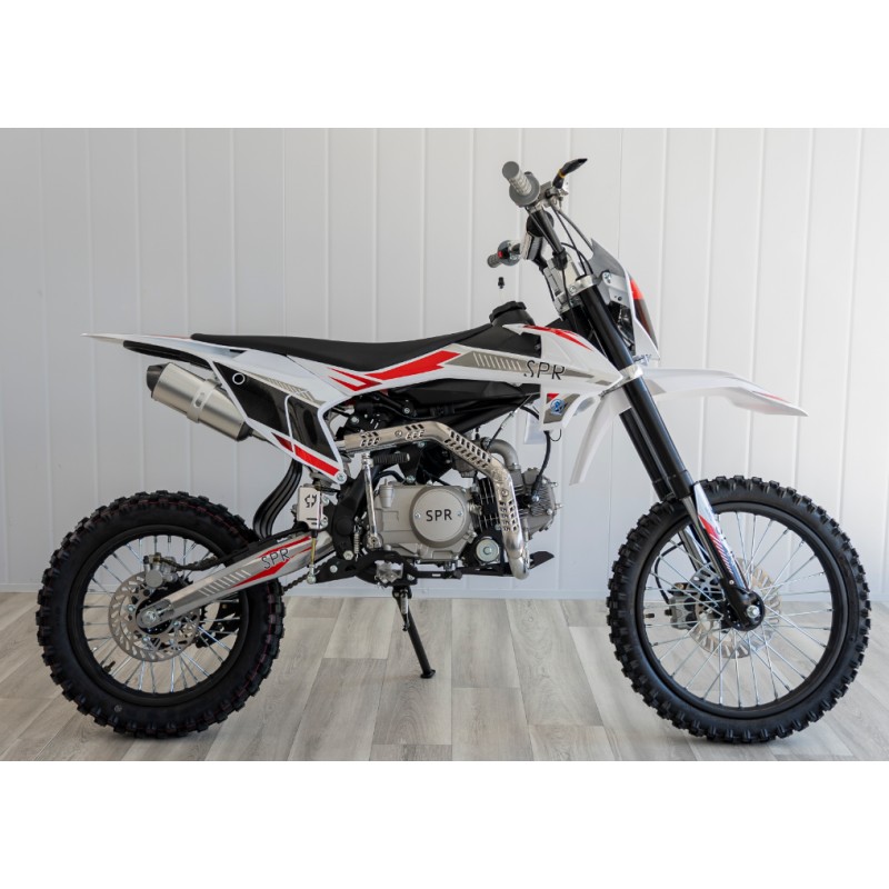 Купить  Питбайк SPRMOTORS MiniCross L (157FML) 140сс  4Т., карб., ожл. возд,, диск/диск., 19"/16" (шт) купить с доставкой по Москве и России, цена, технические характеристики, комплектация фото  - motoserp.ru